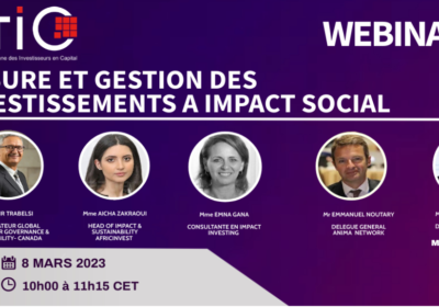 Webinaire : Mesure et gestion des investissements à impact social