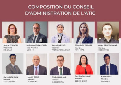 Composition du nouveau Bureau du Conseil d’Administration de l’ATIC