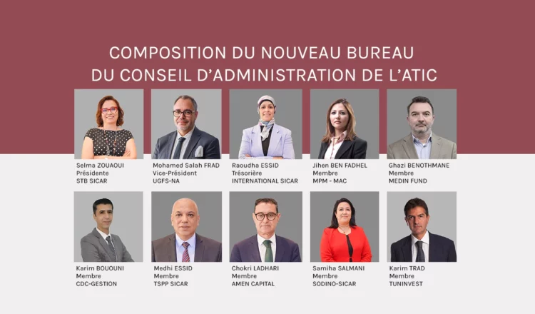 Composition du nouveau Bureau du Conseil d’Administration de l’ATIC